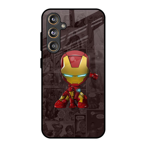 Angry Baby Super Hero Samsung Galaxy F55 5G Glass Back Cover Online