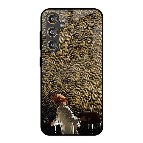 Rain Festival Samsung Galaxy F55 5G Glass Back Cover Online