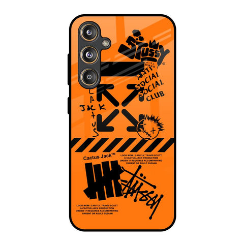 Anti Social Club Samsung Galaxy F55 5G Glass Back Cover Online