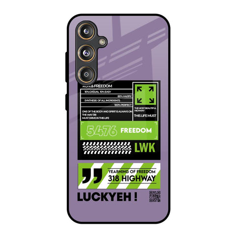 Run & Freedom Samsung Galaxy F55 5G Glass Back Cover Online