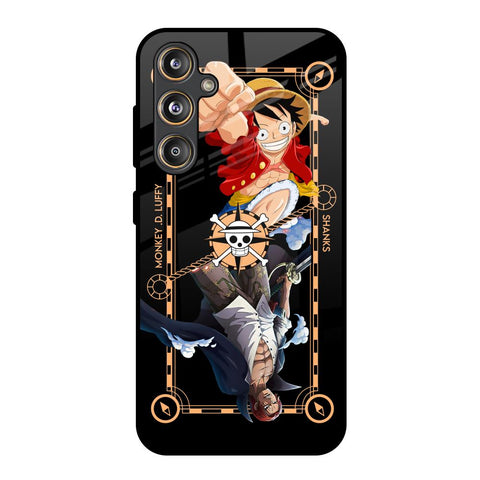Shanks & Luffy Samsung Galaxy F55 5G Glass Back Cover Online
