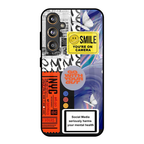 Smile for Camera Samsung Galaxy F55 5G Glass Back Cover Online