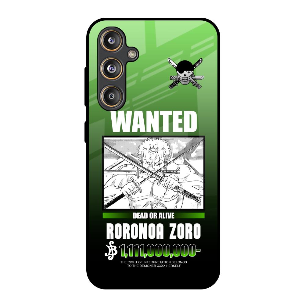 Zoro Wanted Samsung Galaxy F55 5G Glass Back Cover Online