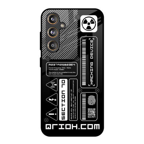 Futuristic Art Samsung Galaxy F55 5G Glass Back Cover Online