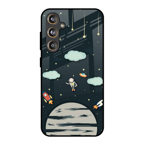 Astronaut Dream Samsung Galaxy F55 5G Glass Back Cover Online