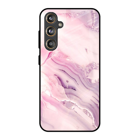 Diamond Pink Gradient Samsung Galaxy F55 5G Glass Back Cover Online
