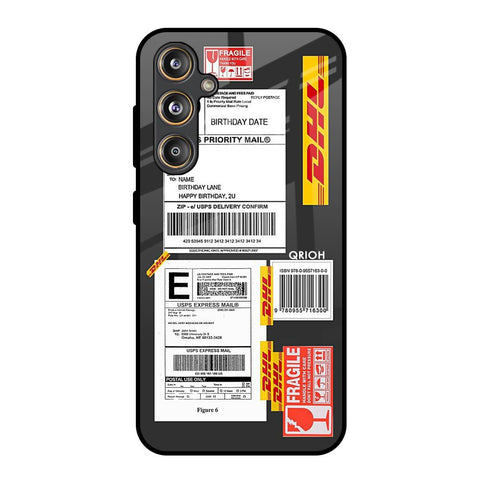 Cool Barcode Label Samsung Galaxy F55 5G Glass Back Cover Online