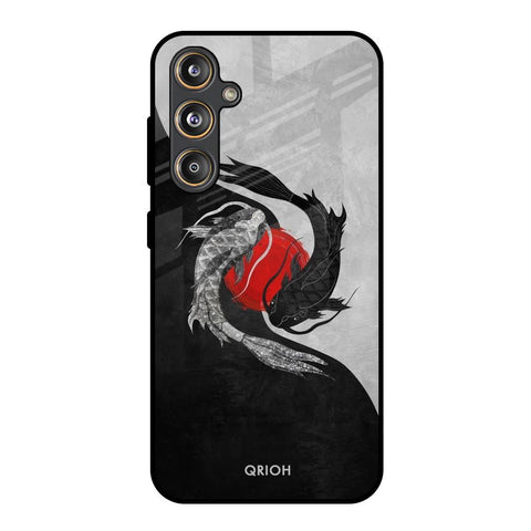 Japanese Art Samsung Galaxy F55 5G Glass Back Cover Online