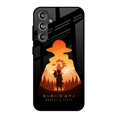 Luffy One Piece Samsung Galaxy F55 5G Glass Back Cover Online
