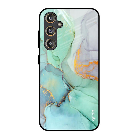 Green Marble Samsung Galaxy F55 5G Glass Back Cover Online