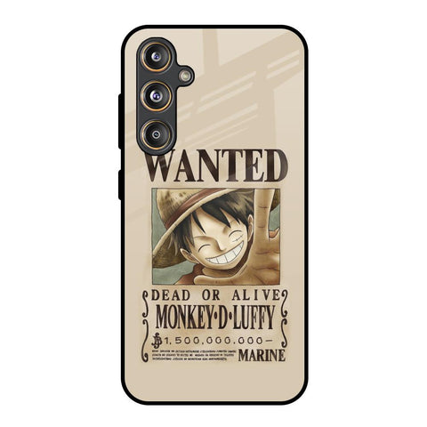 Luffy Wanted Samsung Galaxy F55 5G Glass Back Cover Online