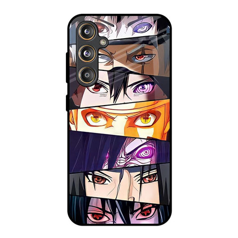 Anime Eyes Samsung Galaxy F55 5G Glass Back Cover Online
