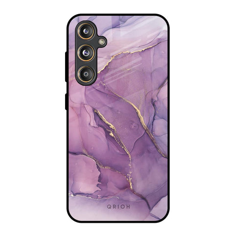 Purple Gold Marble Samsung Galaxy F55 5G Glass Back Cover Online