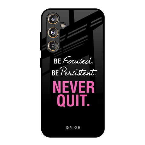 Be Focused Samsung Galaxy F55 5G Glass Back Cover Online