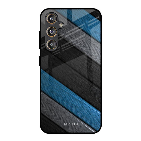 Multicolor Wooden Effect Samsung Galaxy F55 5G Glass Back Cover Online