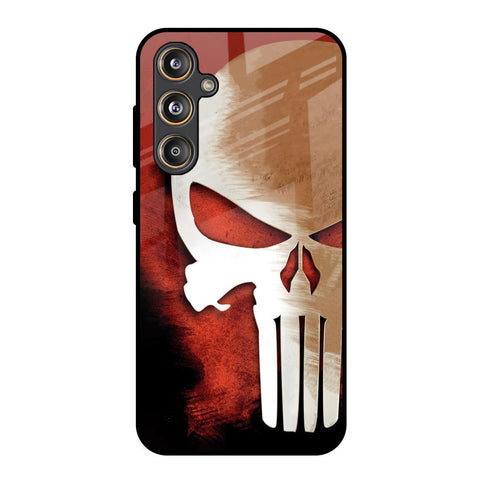 Red Skull Samsung Galaxy F55 5G Glass Back Cover Online