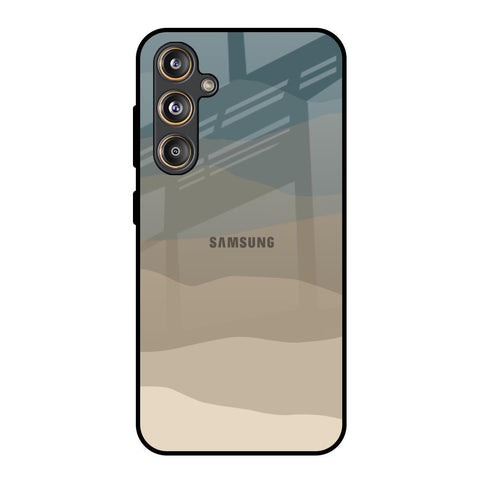 Abstract Mountain Pattern Samsung Galaxy F55 5G Glass Back Cover Online