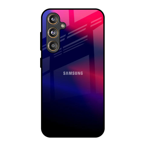 Blue Ombre Samsung Galaxy F55 5G Glass Back Cover Online