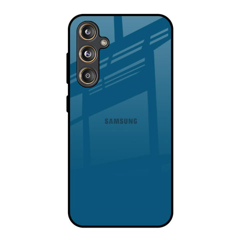 Cobalt Blue Samsung Galaxy F55 5G Glass Back Cover Online