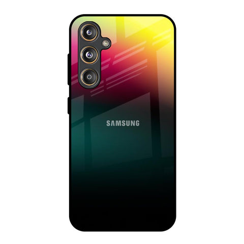 Sunland Gradient Samsung Galaxy F55 5G Glass Back Cover Online