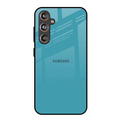 Oceanic Turquiose Samsung Galaxy F55 5G Glass Back Cover Online