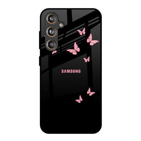 Fly Butterfly Samsung Galaxy F55 5G Glass Back Cover Online