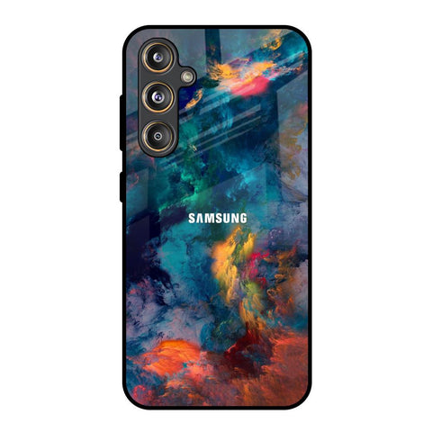 Colored Storm Samsung Galaxy F55 5G Glass Back Cover Online