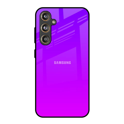 Purple Pink Samsung Galaxy F55 5G Glass Back Cover Online