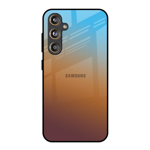 Rich Brown Samsung Galaxy F55 5G Glass Back Cover Online
