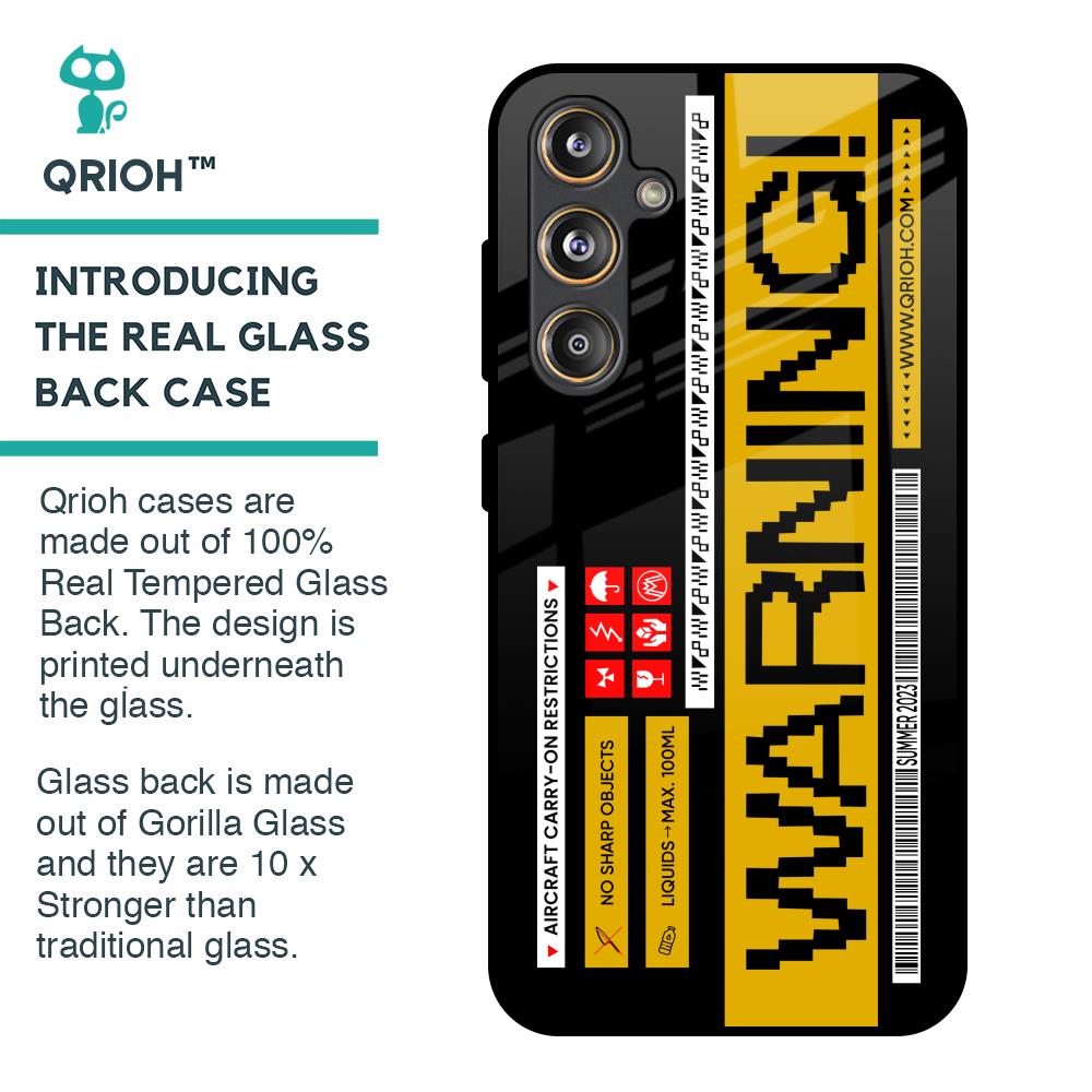 Aircraft Warning Glass Case for Samsung Galaxy F55 5G