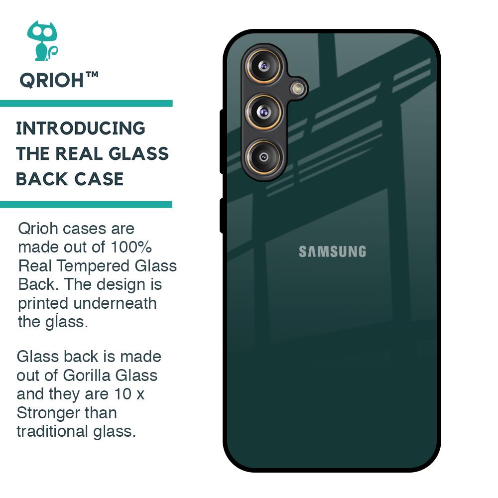 Olive Glass Case for Samsung Galaxy F55 5G