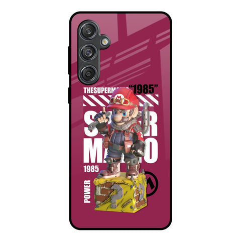 Gangster Hero Samsung Galaxy M55 5G Glass Back Cover Online