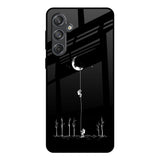 Catch the Moon Samsung Galaxy M55 5G Glass Back Cover Online
