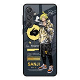 Cool Sanji Samsung Galaxy M55 5G Glass Back Cover Online