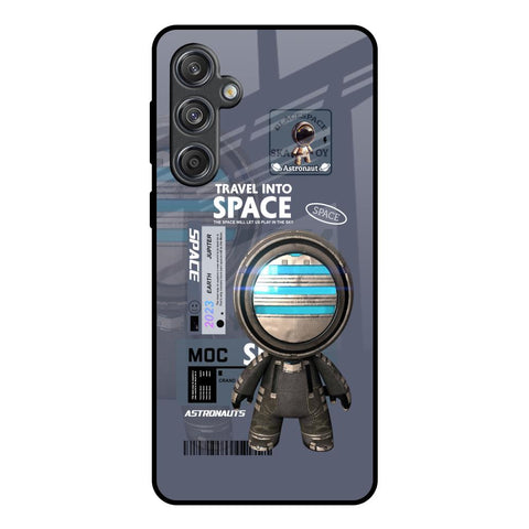 Space Travel Samsung Galaxy M55 5G Glass Back Cover Online