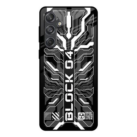 Monochrome Magic Samsung Galaxy M55 5G Glass Back Cover Online