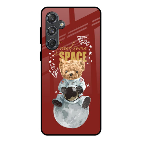 Astronaut Bear Samsung Galaxy M55 5G Glass Back Cover Online