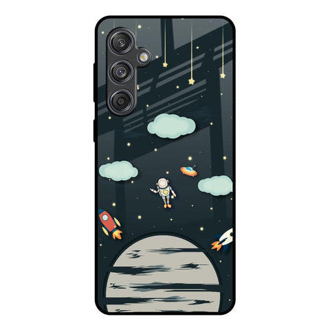 Astronaut Dream Samsung Galaxy M55 5G Glass Back Cover Online