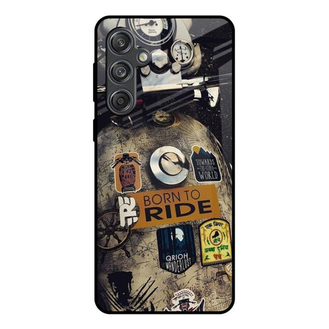 Ride Mode On Samsung Galaxy M55 5G Glass Back Cover Online