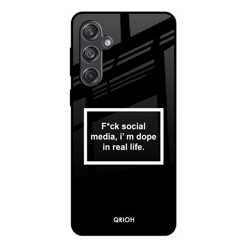 Dope In Life Samsung Galaxy M55 5G Glass Back Cover Online