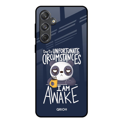 Struggling Panda Samsung Galaxy M55 5G Glass Back Cover Online