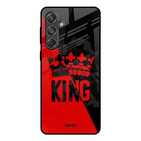 I Am A King Samsung Galaxy M55 5G Glass Back Cover Online