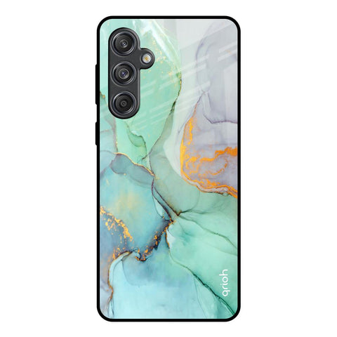 Green Marble Samsung Galaxy M55 5G Glass Back Cover Online