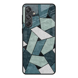 Abstact Tiles Samsung Galaxy M55 5G Glass Back Cover Online