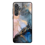 Marble Ink Abstract Samsung Galaxy M55 5G Glass Back Cover Online