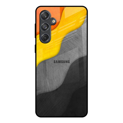 Dusty Color Waves Samsung Galaxy M55 5G Glass Back Cover Online
