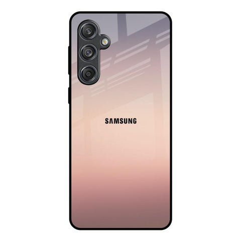 Golden Mauve Samsung Galaxy M55 5G Glass Back Cover Online
