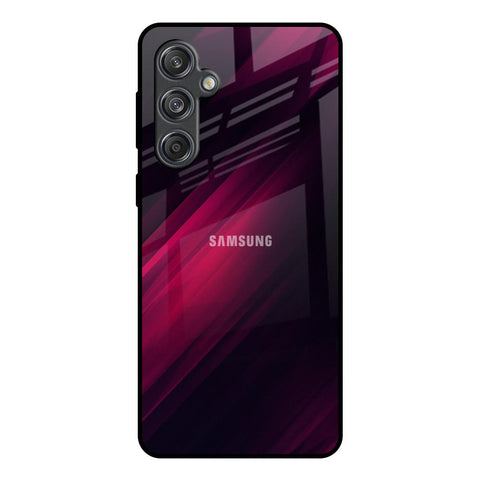 Razor Black Samsung Galaxy M55 5G Glass Back Cover Online