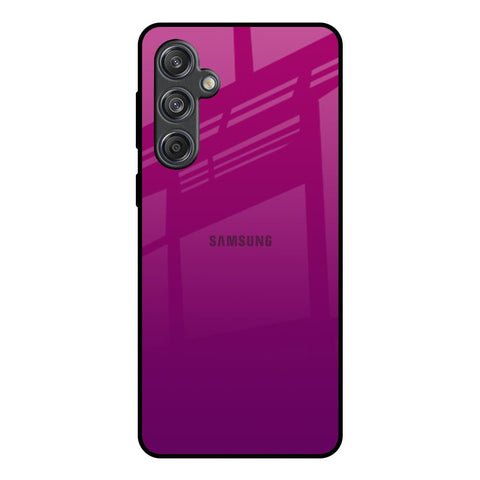 Magenta Gradient Samsung Galaxy M55 5G Glass Back Cover Online