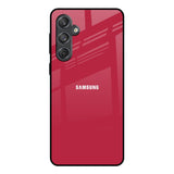 Solo Maroon Samsung Galaxy M55 5G Glass Back Cover Online